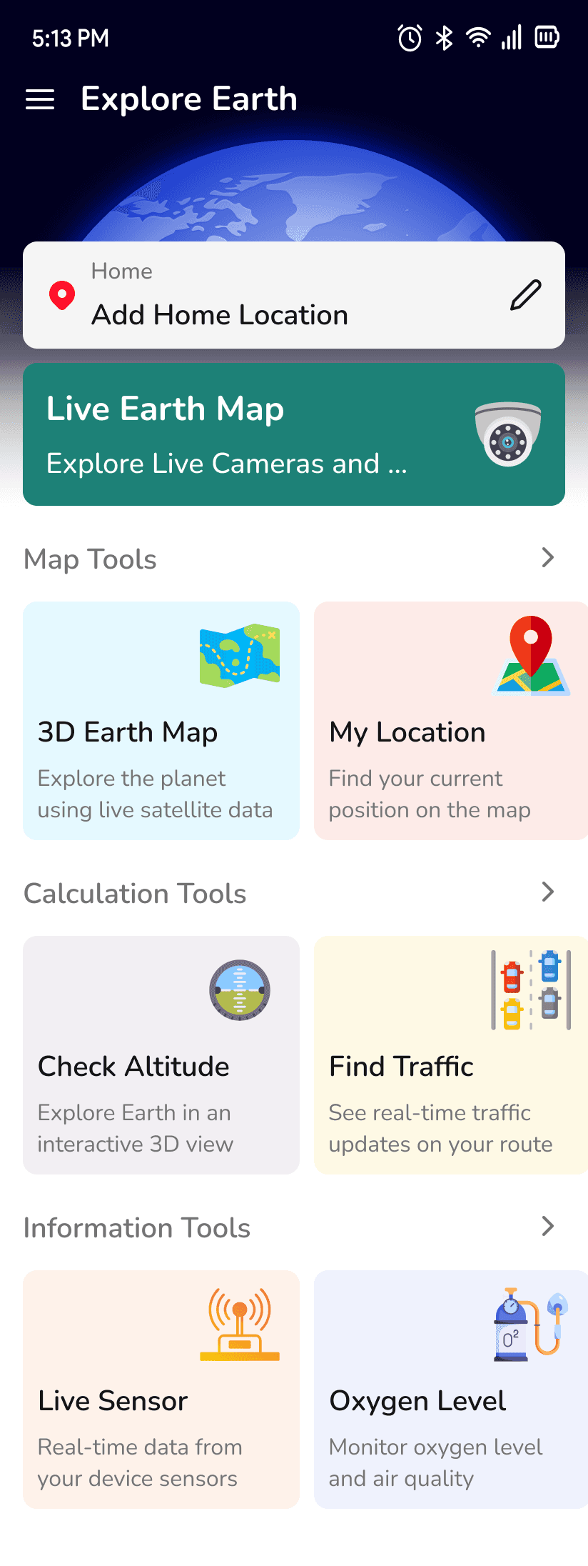 Earth Map